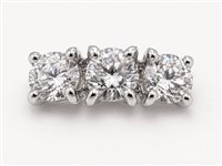 Anello Vidali Gioielli Donna Trilogy in Oro bianco Diamante 0.47 Ct ANOR-103-34 - ANOR-103-34
